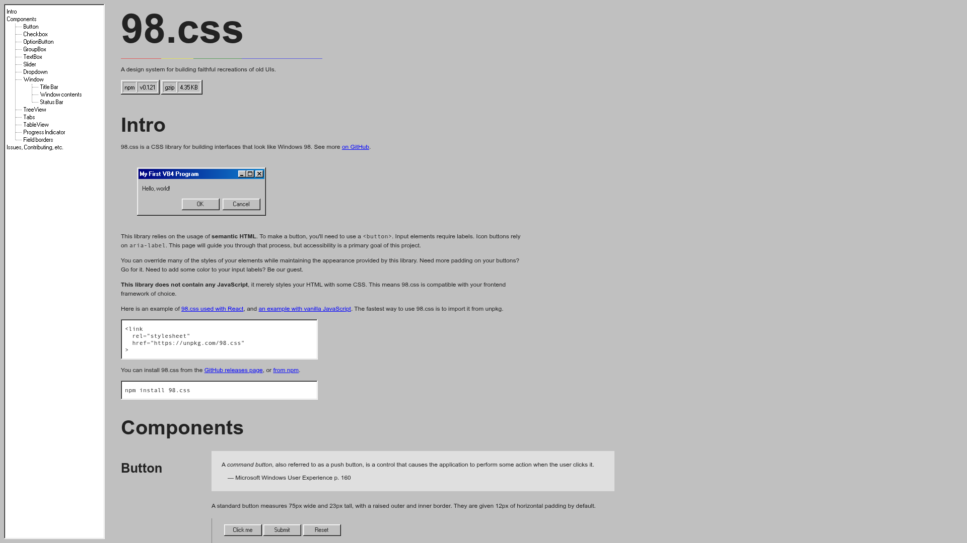 98.css
