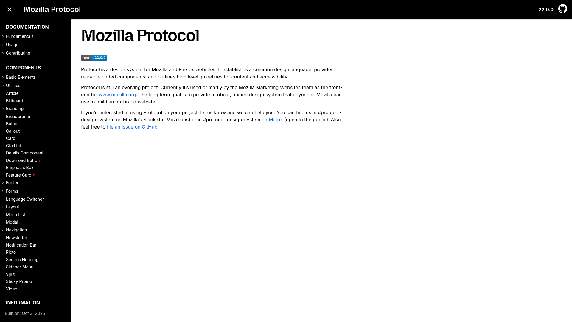 Mozilla Protocol