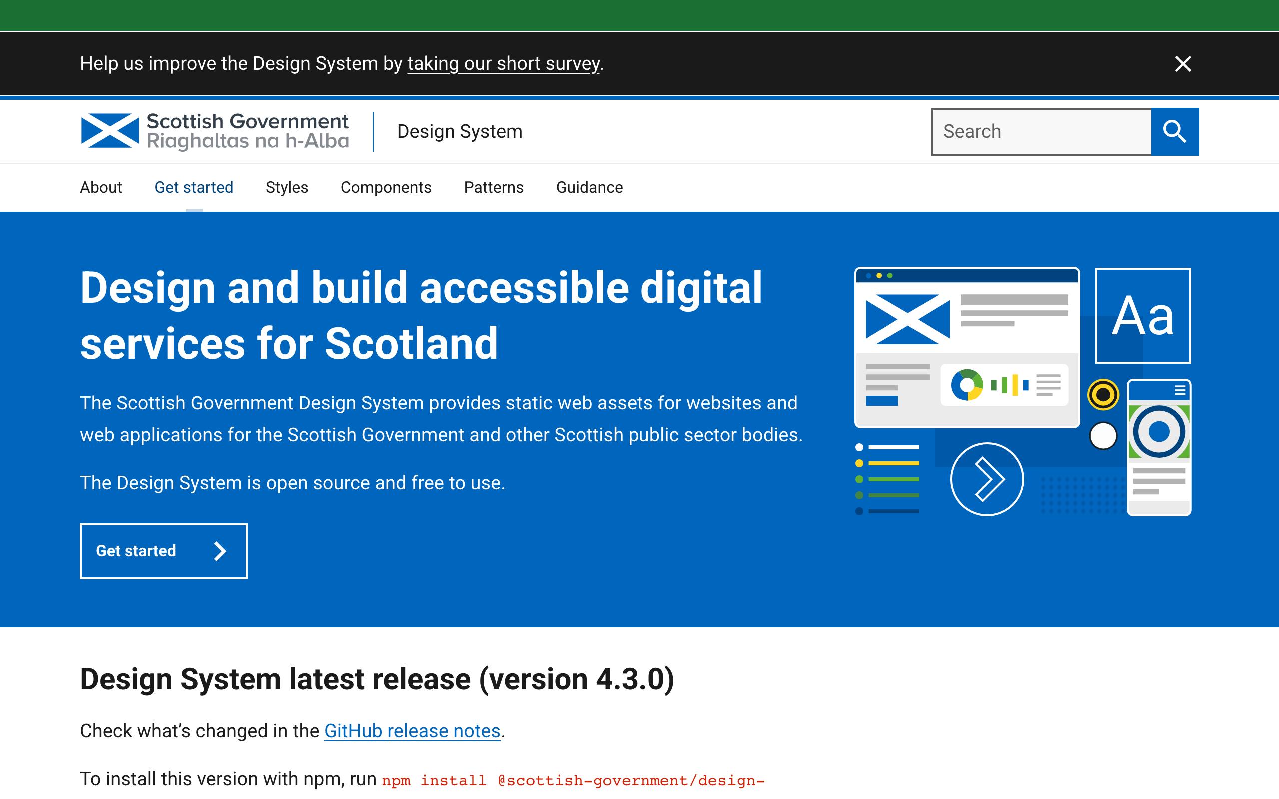 Scottish Government Design System