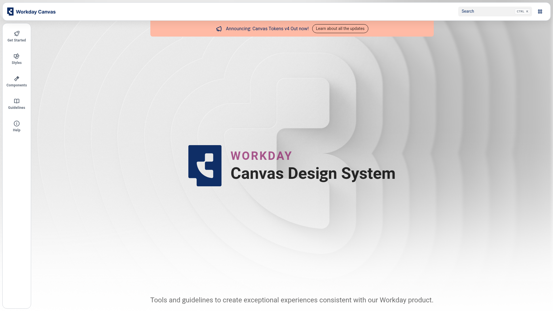 Workday Canvas Design System